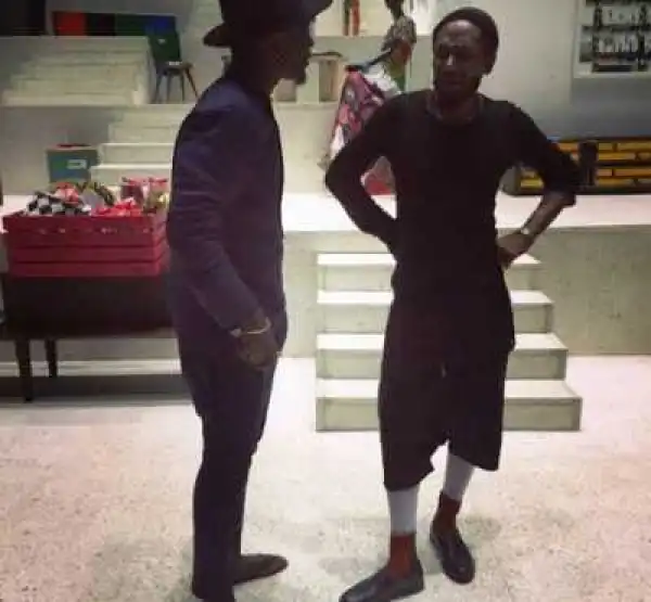Photo: US Rapper/Actor, Mos Def, Spotted In Lagos